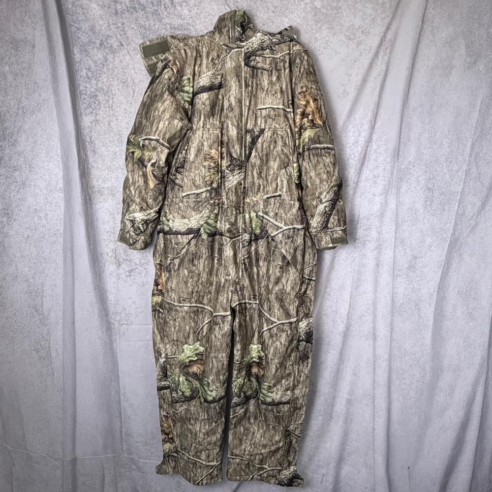Guide Gear Insulated 3M Thinsulate Hunting Coveralls Mens XL Camo Mossy Oak